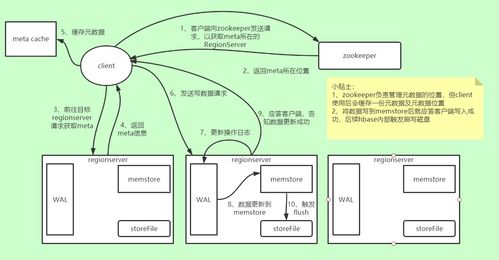 HBase數(shù)據(jù)讀寫(xiě)流程 構(gòu)建高效數(shù)據(jù)處理與存儲(chǔ)支持服務(wù)